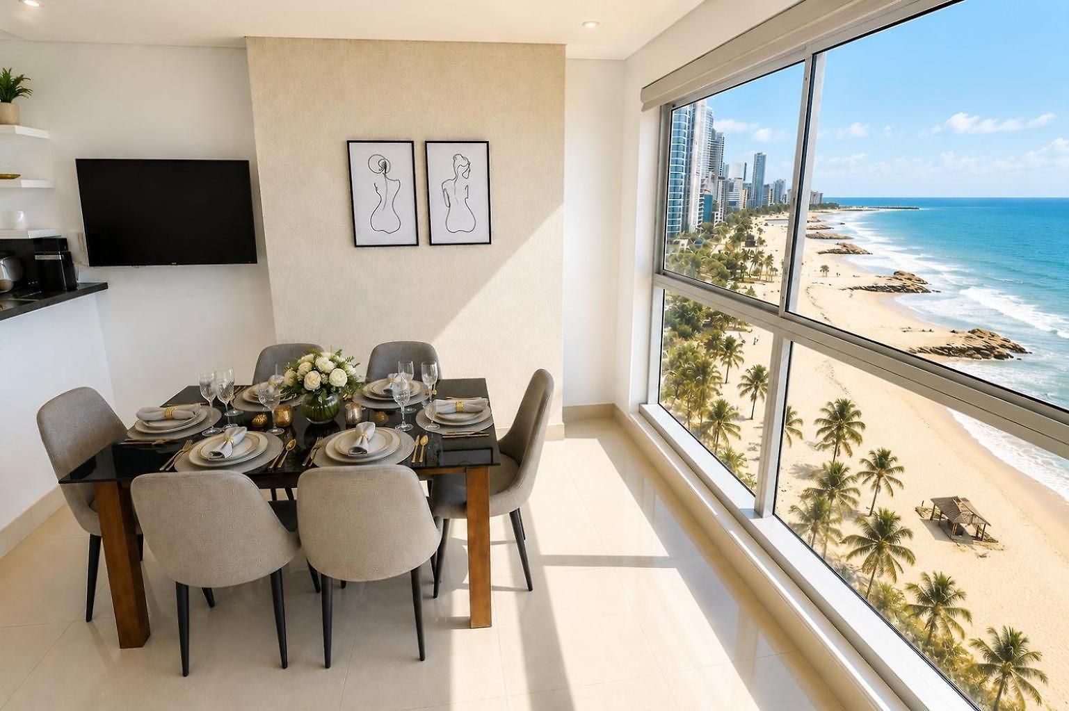 Exclusivos Con Vista Al Mar En Apartamento
